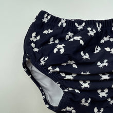 Load image into Gallery viewer, unisex Dymples, navy swim shorts / bottoms, EUC, size 1,  