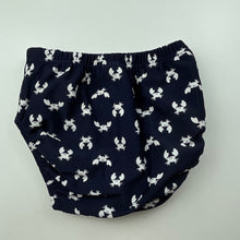 Load image into Gallery viewer, unisex Dymples, navy swim shorts / bottoms, EUC, size 1,  