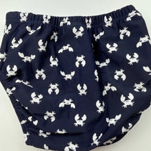 Load image into Gallery viewer, unisex Dymples, navy swim shorts / bottoms, EUC, size 1,  
