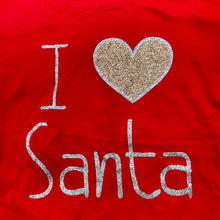 Load image into Gallery viewer, Girls Favourites, red cotton Christmas t-shirt / top, NEW, size 1,  