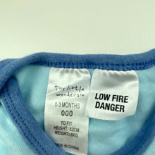 Load image into Gallery viewer, Boys Tiny Little Wonders, cotton bodysuit / romper, FUC, size 000,  