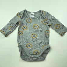 Load image into Gallery viewer, unisex Anko, soft feel bodysuit / romper, lions, EUC, size 0000,  