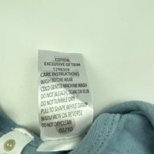 Load image into Gallery viewer, Boys Dymples, cotton bodysuit / romper, dinosaurs, EUC, size 0000,  