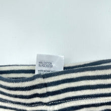 Load image into Gallery viewer, unisex Anko, navy stripe leggings / bottoms, FUC, size 0000,  