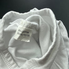 Load image into Gallery viewer, unisex CATPAPA, white bodysuit / romper, FUC, size 00,  