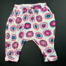 Load image into Gallery viewer, Girls Dymples, lightweight stretchy bottoms, elasticated, EUC, size 000,  