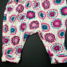 Load image into Gallery viewer, Girls Dymples, lightweight stretchy bottoms, elasticated, EUC, size 000,  