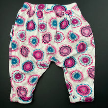 Load image into Gallery viewer, Girls Dymples, lightweight stretchy bottoms, elasticated, EUC, size 000,  