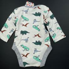 Load image into Gallery viewer, Boys Baby Berry, cotton bodysuit / romper, dinosaurs, NEW, size 0000,  