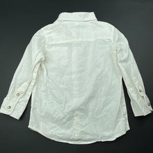 Load image into Gallery viewer, Boys Anko, linen / cotton long sleeve shirt, EUC, size 3,  