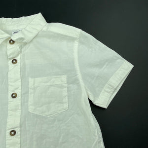 Boys Anko, lightweight cotton short sleeve shirt, EUC, size 3,  