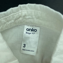 Load image into Gallery viewer, Boys Anko, lightweight cotton short sleeve shirt, EUC, size 3,  