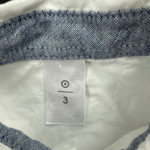 Load image into Gallery viewer, Boys Target, white cotton long sleeve shirt, dinosaur, EUC, size 3,  