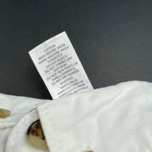 Load image into Gallery viewer, Boys Target, white cotton long sleeve shirt, dinosaur, EUC, size 3,  