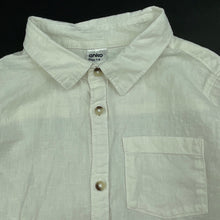 Load image into Gallery viewer, Boys Anko, linen / cotton long sleeve shirt, EUC, size 7,  