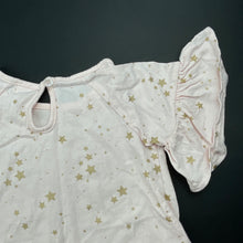 Load image into Gallery viewer, Girls Baby Berry, pink &amp; gold cotton top, GUC, size 00,  