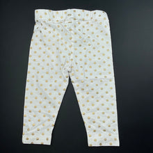 Load image into Gallery viewer, Girls Kids &amp; Co, gold spot leggings / bottoms, EUC, size 00,  