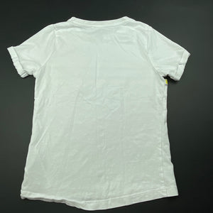 Girls Name It, organic cotton t-shirt / top, palm tree, GUC, size 9-10,  