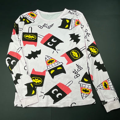 Girls Mellisse, cotton pyjama top, bats, GUC, size 11-12,  