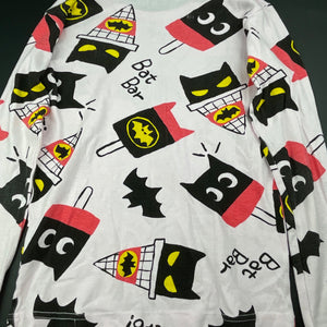 Girls Mellisse, cotton pyjama top, bats, GUC, size 11-12,  