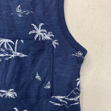 Load image into Gallery viewer, Boys Anko, navy cotton singlet / tank top, EUC, size 1,  