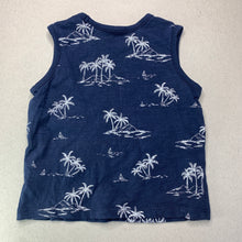 Load image into Gallery viewer, Boys Anko, navy cotton singlet / tank top, EUC, size 1,  