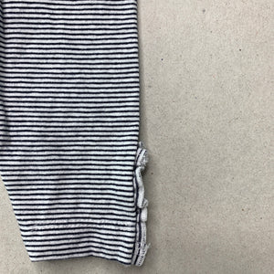 Girls Anko, striped stretchy leggings / bottoms, EUC, size 000,  