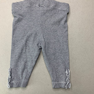 Girls Anko, striped stretchy leggings / bottoms, EUC, size 000,  