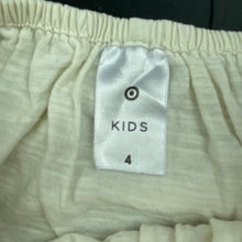 Load image into Gallery viewer, Girls Target, broderie trim cotton top, GUC, size 4,  