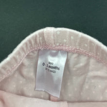 Load image into Gallery viewer, Girls Target, pink leggings / bottoms, GUC, size 000,  