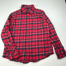 Load image into Gallery viewer, Boys Uniqlo, checked cotton long sleeve shirt, GUC, size 9-10,  