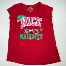 Load image into Gallery viewer, Girls Miss Understood, cotton Christmas t-shirt / top, FUC, size 12,  