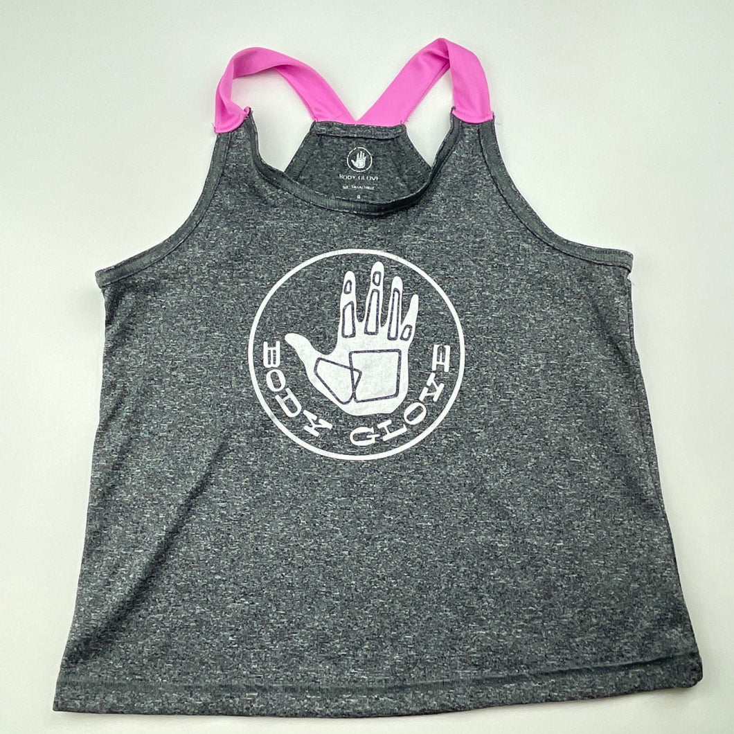 Girls Body Glove, sports / activewear top, GUC, size 8,  