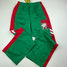 Load image into Gallery viewer, Girls NRL Official, Souths Rabbitohs track pants, elasticated, Inside leg: 49cm, NEW, size 6,  