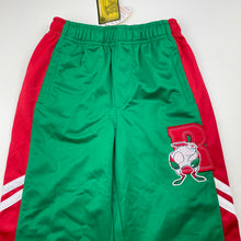 Load image into Gallery viewer, Girls NRL Official, Souths Rabbitohs track pants, elasticated, Inside leg: 49cm, NEW, size 6,  