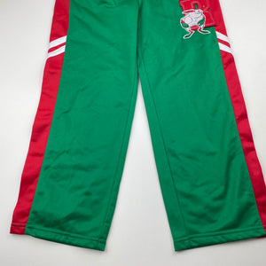 Girls NRL Official, Souths Rabbitohs track pants, elasticated, Inside leg: 49cm, NEW, size 6,  