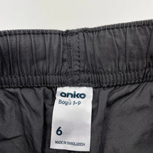 Load image into Gallery viewer, Boys Anko, lightweight cotton shorts, elasticated, EUC, size 6,  