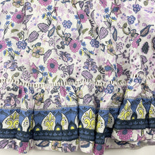 Load image into Gallery viewer, Girls Mango, lightweight floral skirt, elasticated, L: 40cm, GUC, size 8,  