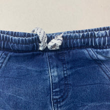 Load image into Gallery viewer, Boys Dymples, stretch knit denim shorts, elasticated, FUC, size 1,  