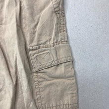 Load image into Gallery viewer, Boys Target, lightweight cotton cargo shorts, elasticated, no size, W: 26.5cm across, FUC, size 5,  