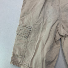 Load image into Gallery viewer, Boys Target, lightweight cotton cargo shorts, elasticated, no size, W: 26.5cm across, FUC, size 5,  