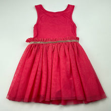 Load image into Gallery viewer, Girls Target, spliced party dress, sequin tiara, FUC, size 1, L: 47cm