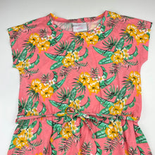 Load image into Gallery viewer, Girls Mango, floral cotton casual dress, EUC, size 10, L: 67cm