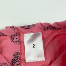 Load image into Gallery viewer, Girls Target, cotton lined dress, hedgehogs, FUC, size 2, L: 43cm
