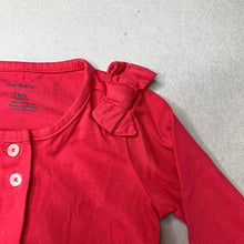 Load image into Gallery viewer, Girls Carters, lightweight cotton long sleeve top, EUC, size 12 months,  