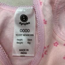 Load image into Gallery viewer, Girls Dymples, floral cotton singlet top, GUC, size 0000,  