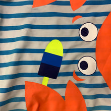 Load image into Gallery viewer, Boys Dymples, short sleeve rashie / swim top, FUC, size 0,  