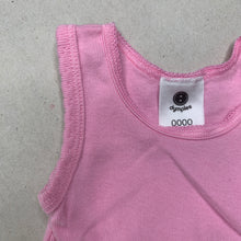 Load image into Gallery viewer, Girls Dymples, pink cotton singlet top, GUC, size 0000,  