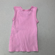 Load image into Gallery viewer, Girls Dymples, pink cotton singlet top, GUC, size 0000,  