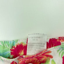 Load image into Gallery viewer, Girls H&amp;T, floral stretch cotton shorts, adjustable, FUC, size 6,  